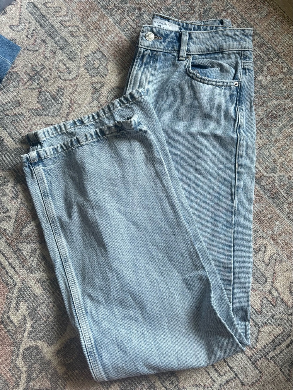 Dynamite Light Blue Relaxed Women's Jeans (Heidi)